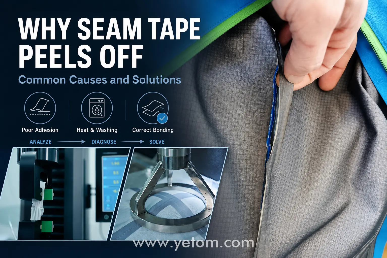 Why Seam Tape Peels Off: Common Causes and Solutions